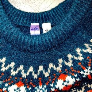 Women’s Jasper Fair Isle Sweater Size L